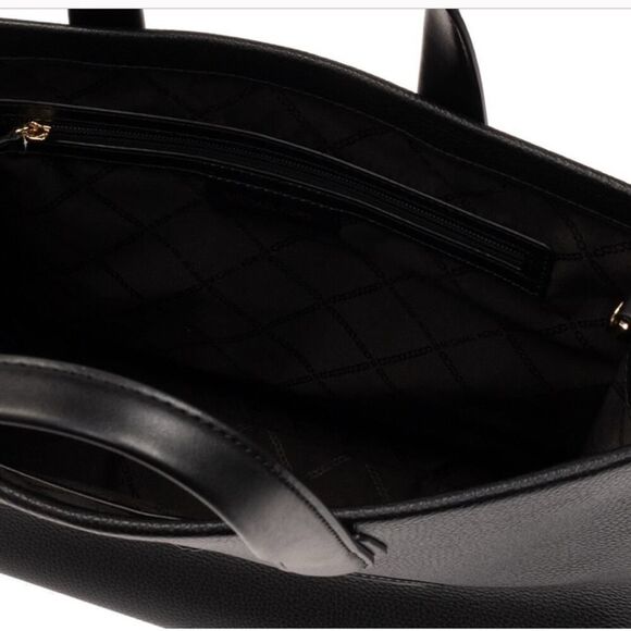 Michael Kors Black Large Grab leather Tote Bag - Picture 6 of 9